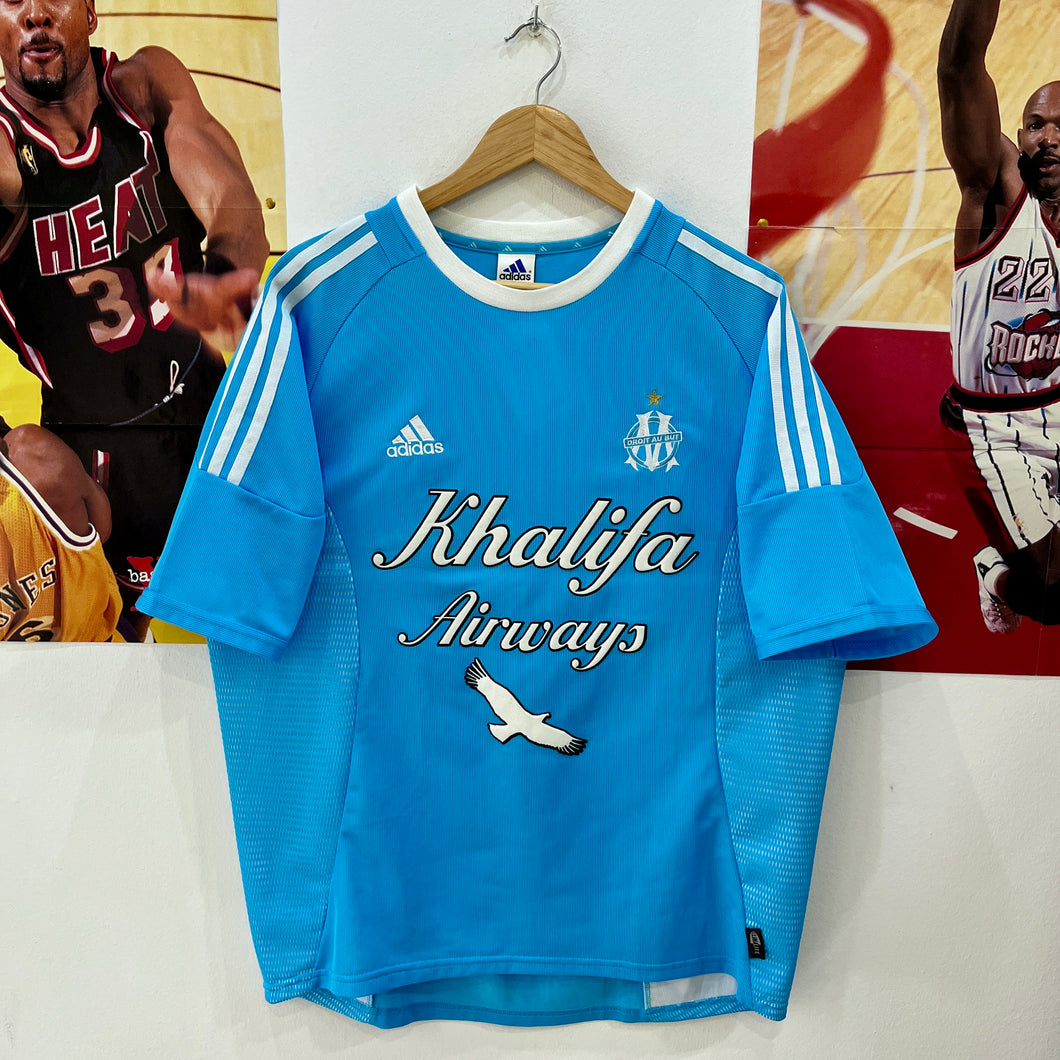 Camiseta Olympique Marseille 2001-02 Away Adidas Vintage - L/XL