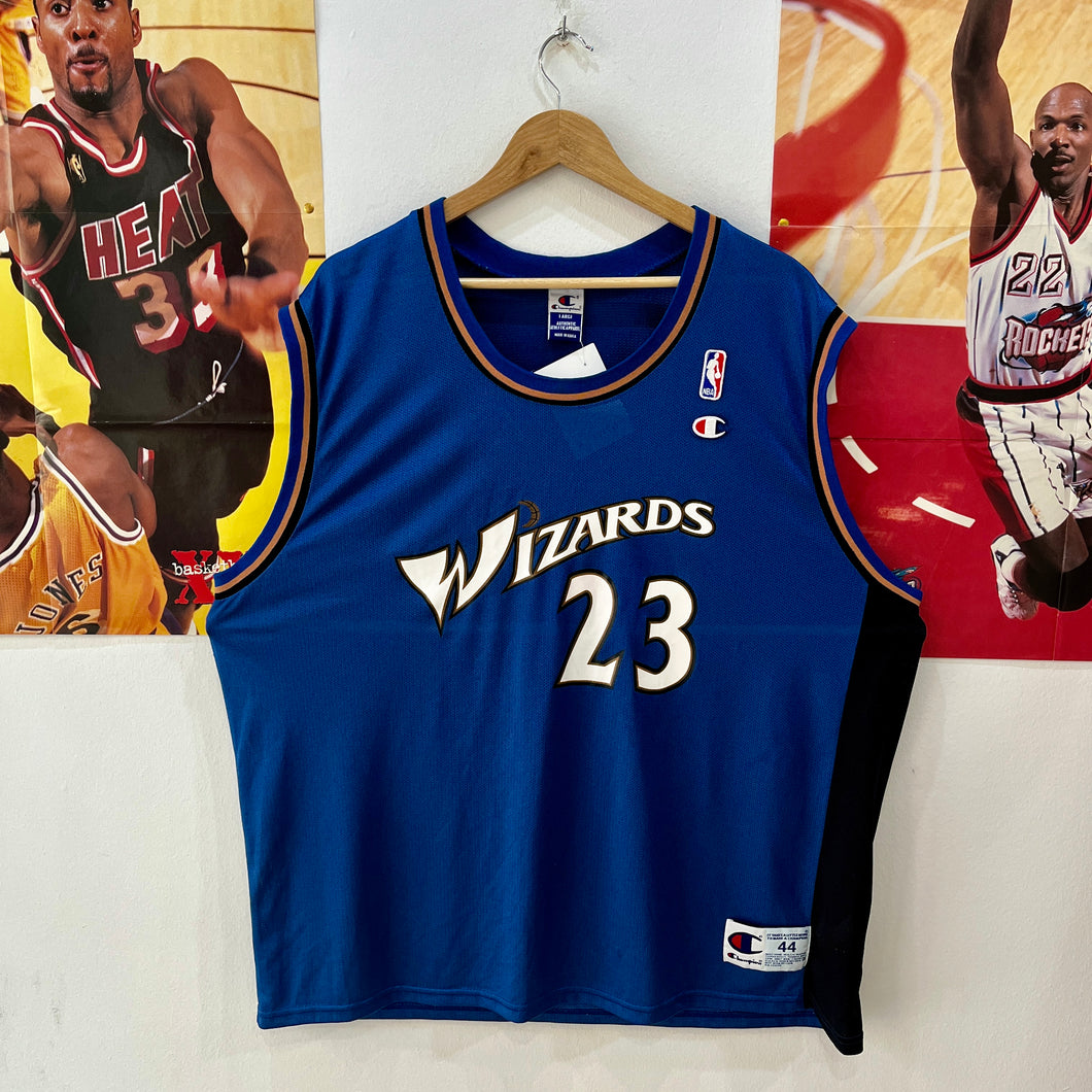 Camiseta Washington Wizards Road 2001-03 Michael Jordan #23 Champion Vintage - L/XL