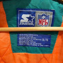 Cargar imagen en el visor de la galería, Parka Miami Dolphins 1993 Starter Vintage - L/XL
