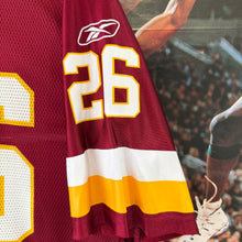 Cargar imagen en el visor de la galería, Camiseta Washington Redskins 2007/08 Home Clinton Portis #26 Reebok - L/XL
