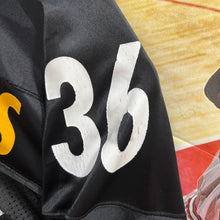 Cargar imagen en el visor de la galería, Camiseta Pittsburgh Steelers 1996 Home Jerome Bettis #36 Starter Vintage - M/L
