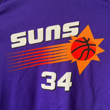 Cargar imagen en el visor de la galería, Camiseta Phoenix Suns 1992-93 Road Charles Barkley #34 Champion Vintage - S/M
