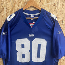 Carregar imagem no visualizador da galeria, Camiseta New York Giants 2002-04 Home Jeremy Shockey #80 Reebok Vintage - L/XL
