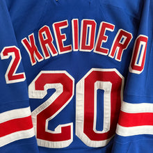 Carregar imagem no visualizador da galeria, Camiseta New York Rangers 2011/12 Home Chris Kreider #20 Reebok Vintage - XL/XXL
