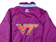 Cargar imagen en el visor de la galería, Parka Virginia Tech Hokies Starter Vintage - XL/XXL
