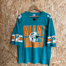 Cargar imagen en el visor de la galería, Camiseta Miami Dolphins Late 80s Garan Vintage - L/XL

