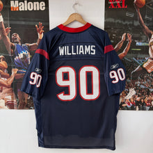Cargar imagen en el visor de la galería, Camiseta Houston Texans 2006/08 Home Mario Williams #90 Reebok Vintage - XL/XXL
