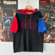 Cargar imagen en el visor de la galería, Camiseta con capucha Philadelphia Phillies 90s Starter Vintage - M/L
