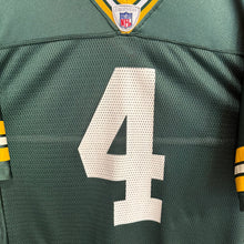 Lade das Bild in den Galerie-Viewer, Camiseta Green Bay Packers 2004/05 Home Brett Favre #4 Reebok Vintage - M/L
