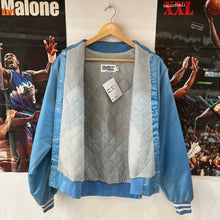Load image into Gallery viewer, Chaqueta Bomber Satinada Houston Oilers Chalk Line Vintage Late 80’s / Early 90’s - S/M
