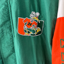 Cargar imagen en el visor de la galería, Chaqueta Ligera Miami Hurricanes Starter 90’s Vintage - S/M
