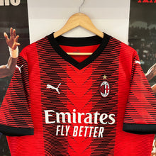 Carregar imagem no visualizador da galeria, Camiseta AC Milan 2023-24 Home Puma - L/XL
