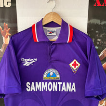 Carregar imagem no visualizador da galeria, Camiseta Fiorentina 1995-96 Home Reebok Vintage - L/XL
