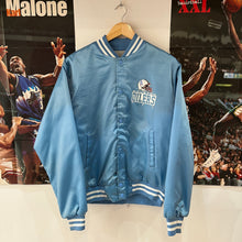 Load image into Gallery viewer, Chaqueta Bomber Satinada Houston Oilers Chalk Line Vintage Late 80’s / Early 90’s - S/M
