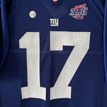 Cargar imagen en el visor de la galería, BNWOT Camiseta New York Giants 2008 Home Plaxico Burress #17 Reebok - L/XL
