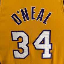 Cargar imagen en el visor de la galería, BNWT Camiseta Los Angeles Lakers Home Authentic 2000/01 Shaquille O’Neal #34 Nike Vintage - XL/XXL
