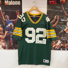 Carregar imagem no visualizador da galeria, Camiseta Green Bay Packers 1996/98 Reggie White #92 Champion Vintage - 44(L)
