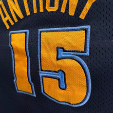 Cargar imagen en el visor de la galería, Camiseta Denver Nuggets Alternate Pro-cut 2006/08 Carmelo Anthony #15 Adidas Vintage - L/XL
