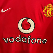 Cargar imagen en el visor de la galería, Camiseta Manchester United 2002-04 Home Nike Vintage - M/L
