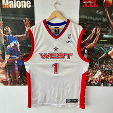 Cargar imagen en el visor de la galería, Camiseta All Star West 2005 Tracy McGrady #1 Reebok Vintage - M/L/XL
