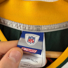 Cargar imagen en el visor de la galería, Camiseta Green Bay Packers 2002/04 Home Brett Favre #4 Reebok Vintage - L/XL

