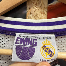 Cargar imagen en el visor de la galería, Camiseta Real Madrid Baloncesto 1993/94 Home Ewing Vintage - S/M
