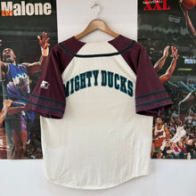 Cargar imagen en el visor de la galería, Beisbolera Anaheim Mighty Ducks Starter Mid 90’s Vintage - S/M
