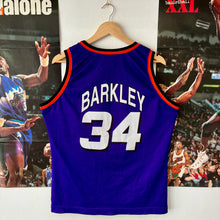Cargar imagen en el visor de la galería, Camiseta Phoenix Suns 1992-93 Road Charles Barkley #34 Champion Vintage - S/M
