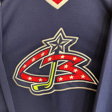 Carica l'immagine nel visualizzatore di Gallery, Camiseta Columbus Blue Jackets Early 00s Home Pro Player Vintage - L/XL
