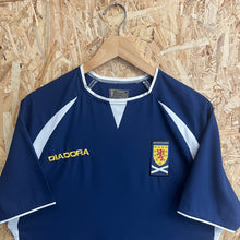 Carregar imagem no visualizador da galeria, Camiseta Escocia 2003-04 Home Diadora Vintage - S/M
