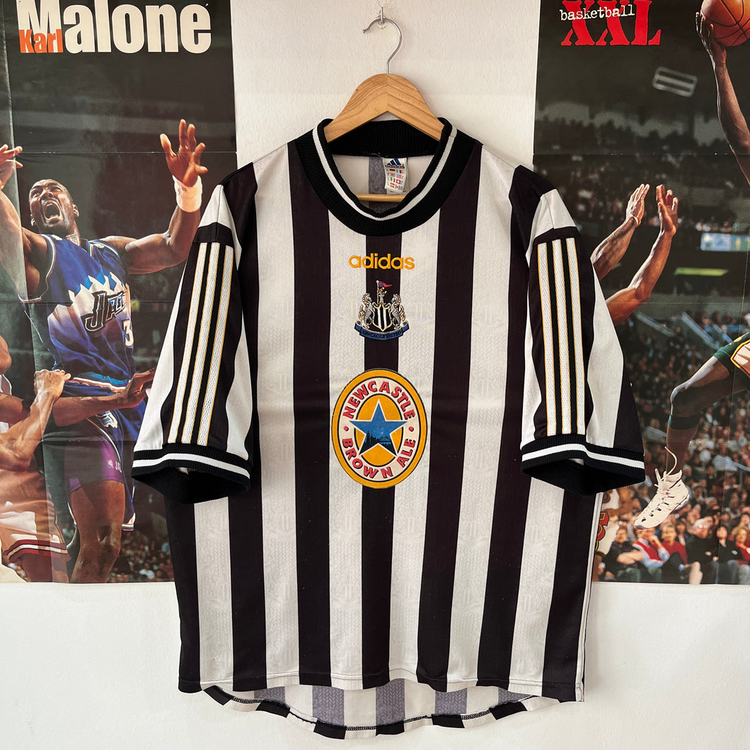 Camiseta Newcastle United FC 1997-99 Home Adidas Vintage - L/XL