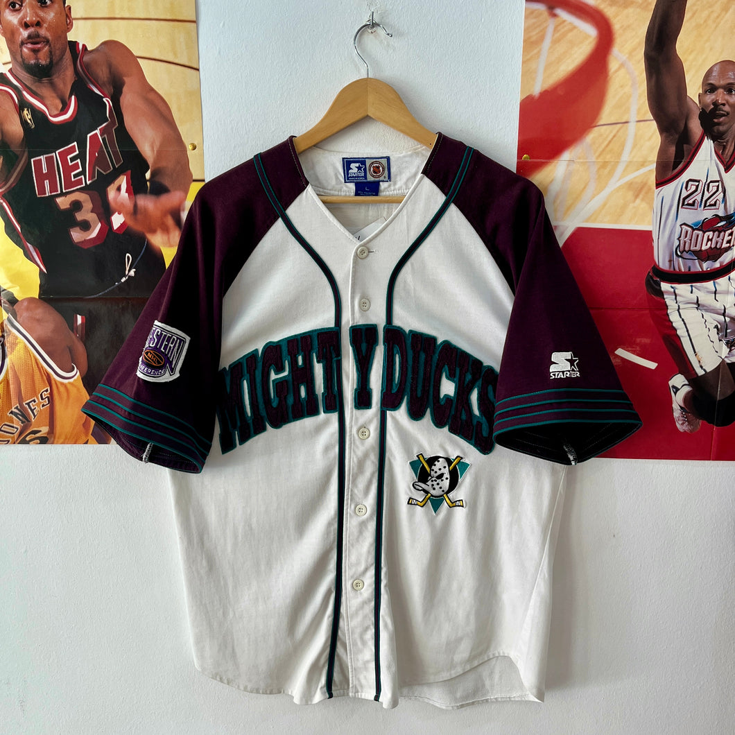 Beisbolera Anaheim Mighty Ducks Starter Mid/Late 90’s Vintage - L/XL