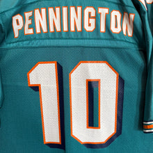 Lade das Bild in den Galerie-Viewer, Camiseta Miami Dolphins 2008/09 Road Chad Penningron #10 Reebok Vintage - L/XL
