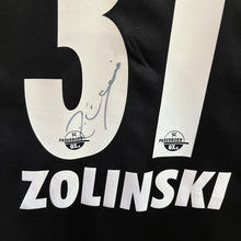 Load image into Gallery viewer, Camiseta Match Worn / Player Issue Firmada SC Paderborn 07 2017-18 Home Zolinski #31 Saller - S/M
