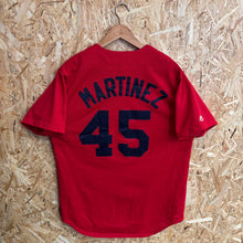 Lade das Bild in den Galerie-Viewer, Beisbolera Boston Red Sox Pedro Martínez #45 Early 00’s Majestic Vintage - L/XL
