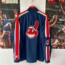 Cargar imagen en el visor de la galería, Chaqueta Ligera Cleveland Indians Starter Late 90’s Vintage - L/XL
