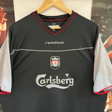 Cargar imagen en el visor de la galería, Camiseta Liverpool 2003-04 Third Reebok Vintage - L/XL
