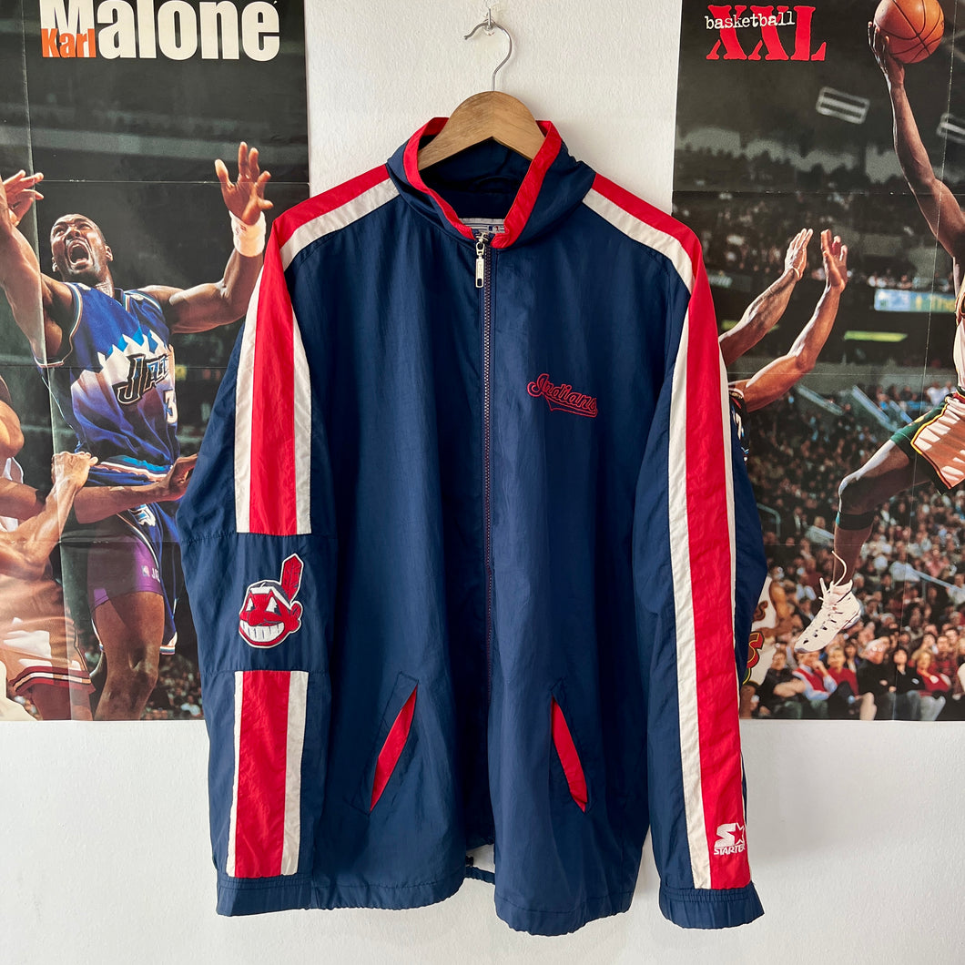 Chaqueta Ligera Cleveland Indians Starter Late 90’s Vintage - L/XL
