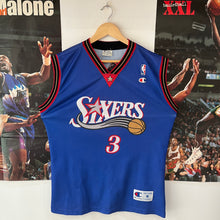 Charger l&#39;image dans la galerie, Camiseta Philadelphia 76ers Alternate 2000-03 Allen Iverson #1 Champion - M/L
