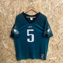 Cargar imagen en el visor de la galería, Camiseta Philadelphia Eagles Early 00’s Home Donovan McNabb #5 Reebok Vintage - S/M
