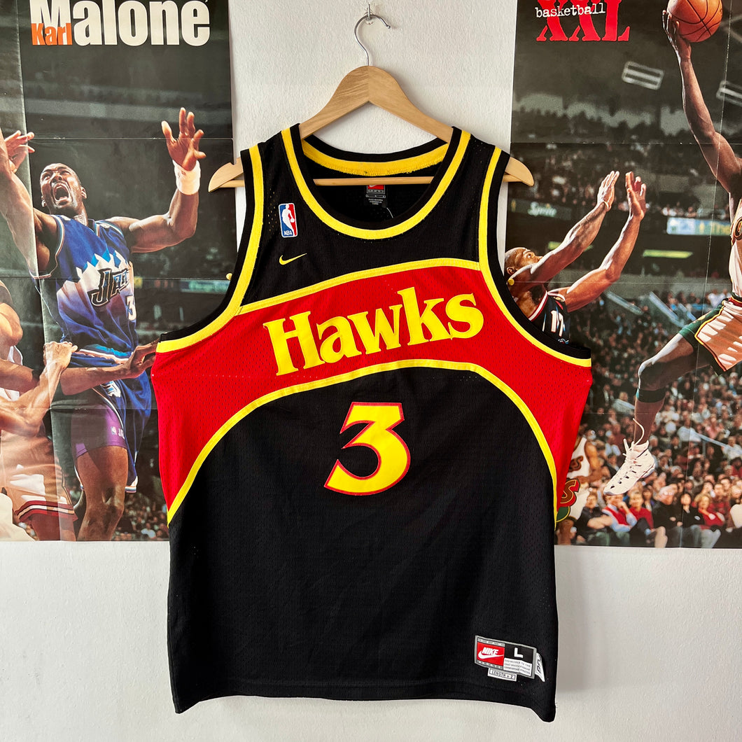 Camiseta Atlanta Hawks 2003 Rewind ‘88 Abdur-Rahim #3 Nike Vintage - L/XL