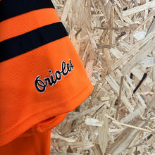 Carregar imagem no visualizador da galeria, Beisbolera Baltimore Orioles 2011 Cal Ripken Jr #8 Majestic - M/L
