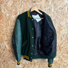 Lade das Bild in den Galerie-Viewer, Chaqueta Varsity Oakland Athletics Late 80’s Delong Vintage - M/L
