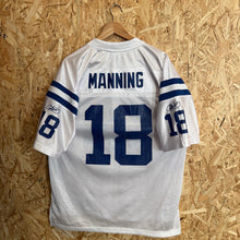 Lade das Bild in den Galerie-Viewer, Camiseta Indianapolis Colts 2008/09 Road Peyton Manning #18 Reebok - L/XL

