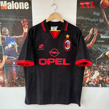 Cargar imagen en el visor de la galería, Camiseta AC Milan 1998-99 Fourth Lotto Vintage - L/XL
