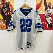 Cargar imagen en el visor de la galería, Camiseta Dallas Cowboys Emmitt Smith #22 Reebok Reversible Vintage - 44/L
