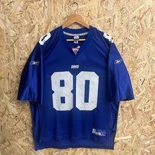Carregar imagem no visualizador da galeria, Camiseta New York Giants 2002-04 Home Jeremy Shockey #80 Reebok Vintage - L/XL
