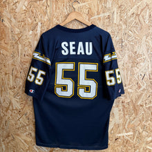 Lade das Bild in den Galerie-Viewer, Camiseta San Diego Chargers 1995/96 Home Junior Seau #55 Champion Vintage - L/XL
