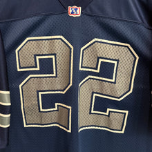 Charger l'image dans la galerie, Camiseta sin patente Dallas Cowboys Mid 90s “Emmitt Smith” #22 Starter Vintage - L/XL
