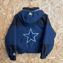 Load image into Gallery viewer, Parka Dallas Cowboys Late 90’s Starter Vintage - L Youth
